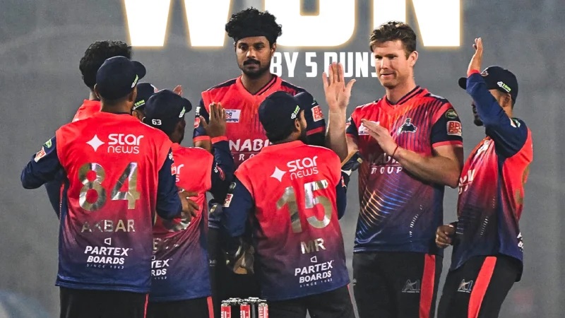 সিলেটকে হারিয়ে রুদ্ধশ্বাস জয় পেল রাজশাহী