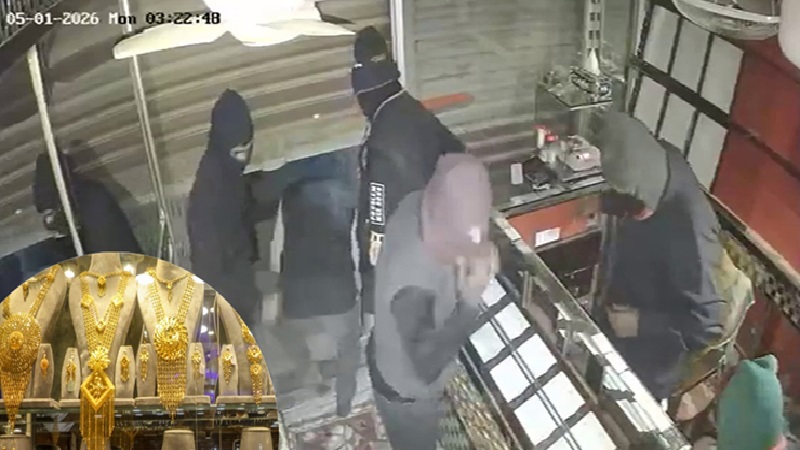 মোহাম্মদপুরে স্বর্ণের দোকান থেকে ৫৫০ ভরি স্বর্ণ-রুপা লুট