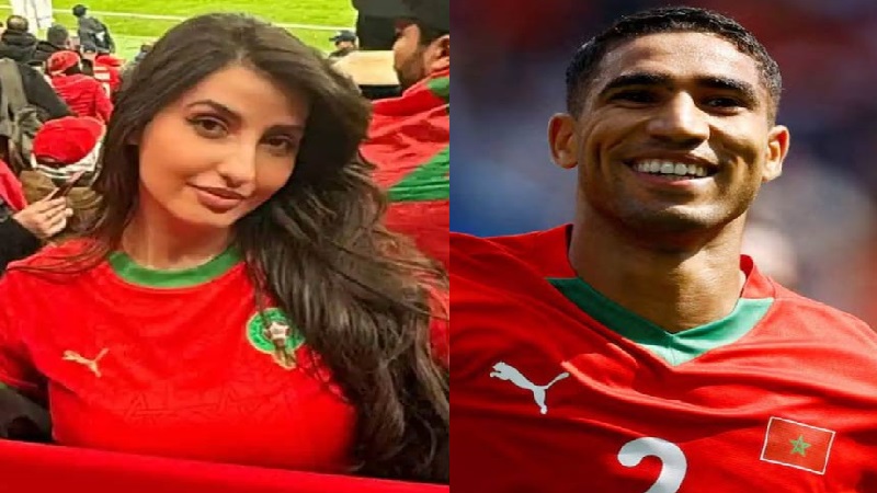 নোরা ফাতেহির প্রেমে পড়েছেন হাকিমি!