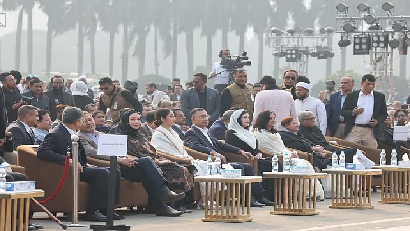 খালেদা জিয়ার স্মরণে নাগরিক শোকসভায় তারেক রহমান